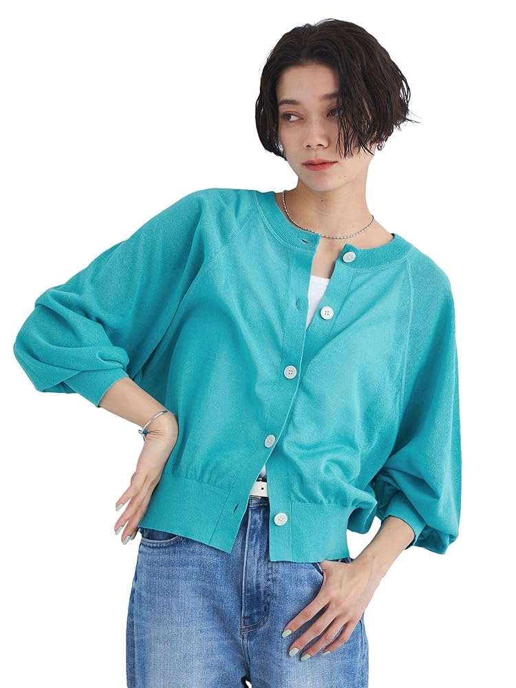 LEONARD アセテート カーディガン フック 肩パッド LEONARD アセテート カーディガン フック 肩パッド LEONARD